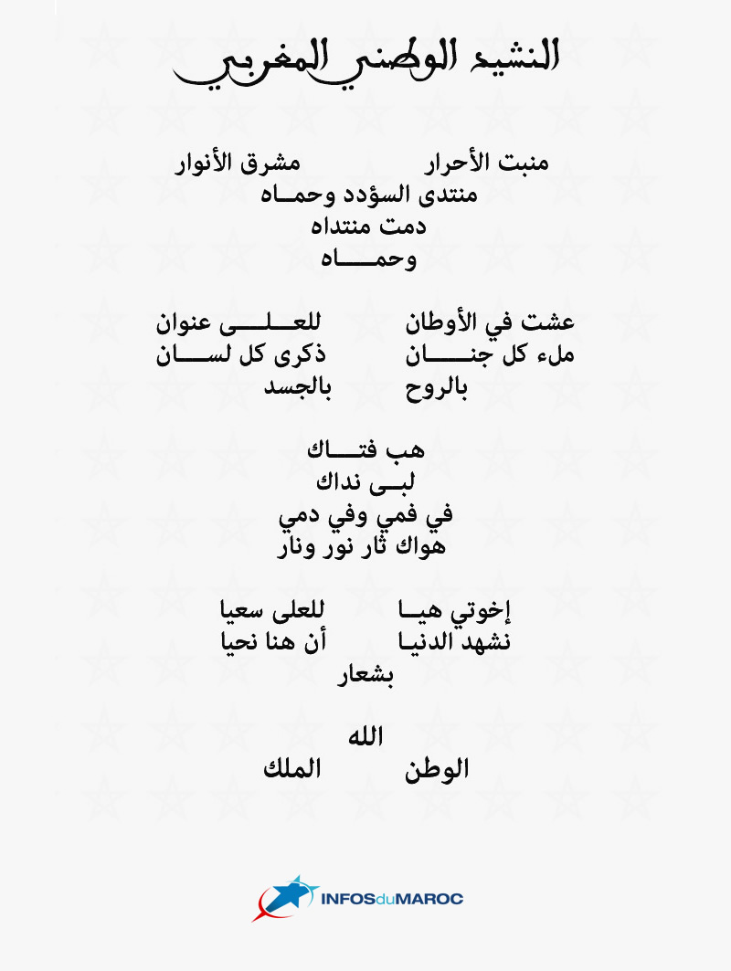 Hymne National Maroc