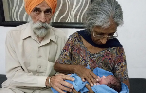 Naissance bébé à 70 ans 