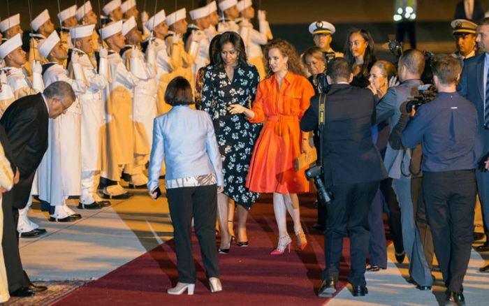 En photos : La visite de Michelle Obama au Maroc