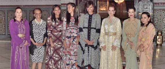 Le ftour de Michelle Obama au palais royale 