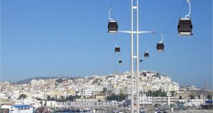 La construction d'un téléphérique long de 2 Km